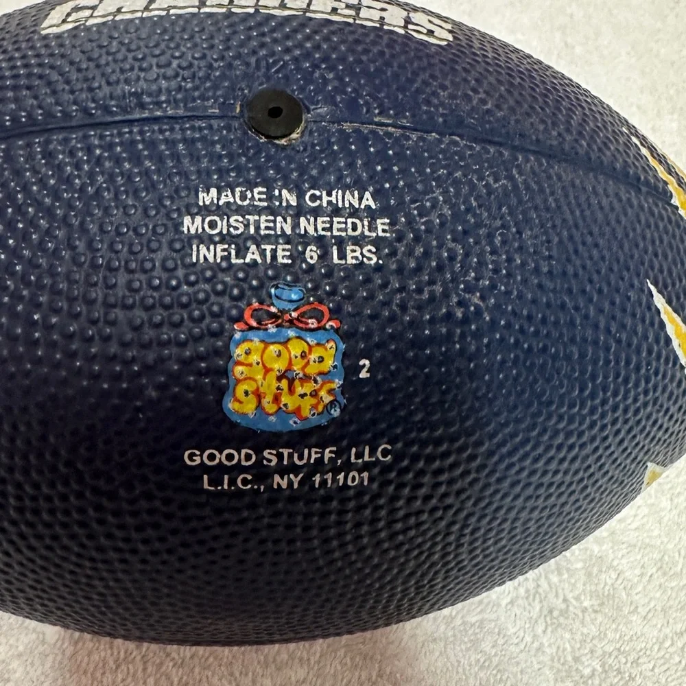 Mini Football Property of the Chargers